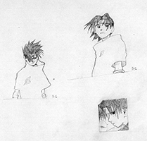 Sasuke naruto dessin manga Masashi Kishimoto